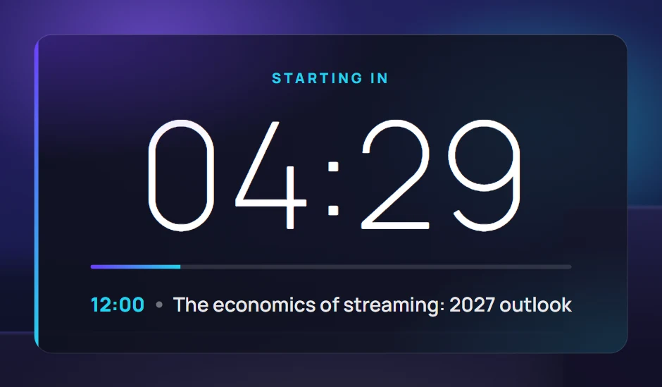 Countdown to start