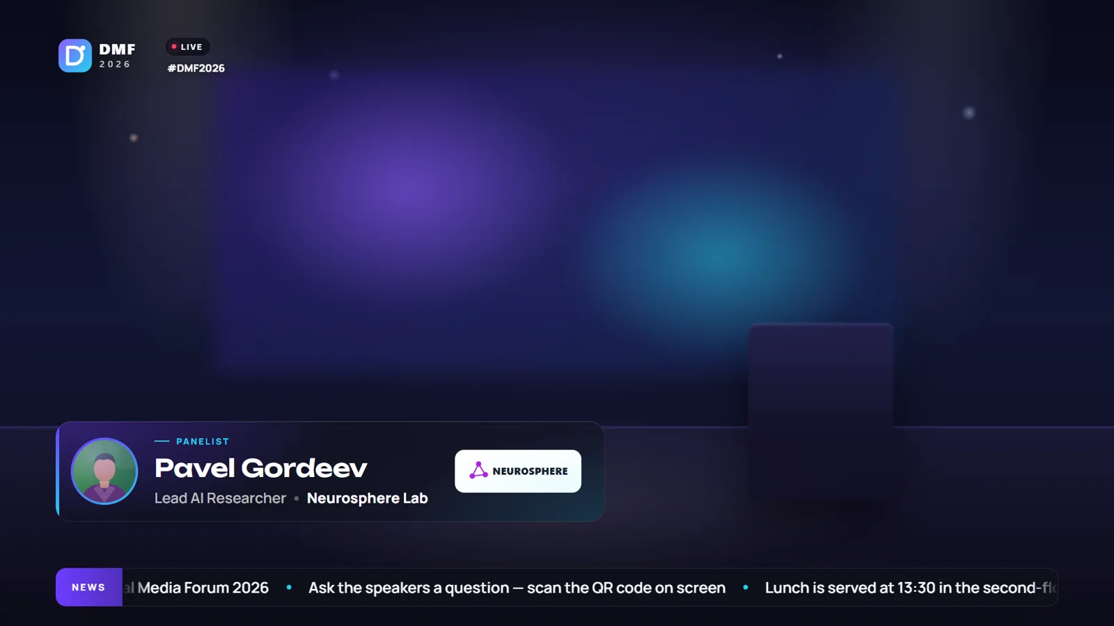 Your conference on air — like a TV show