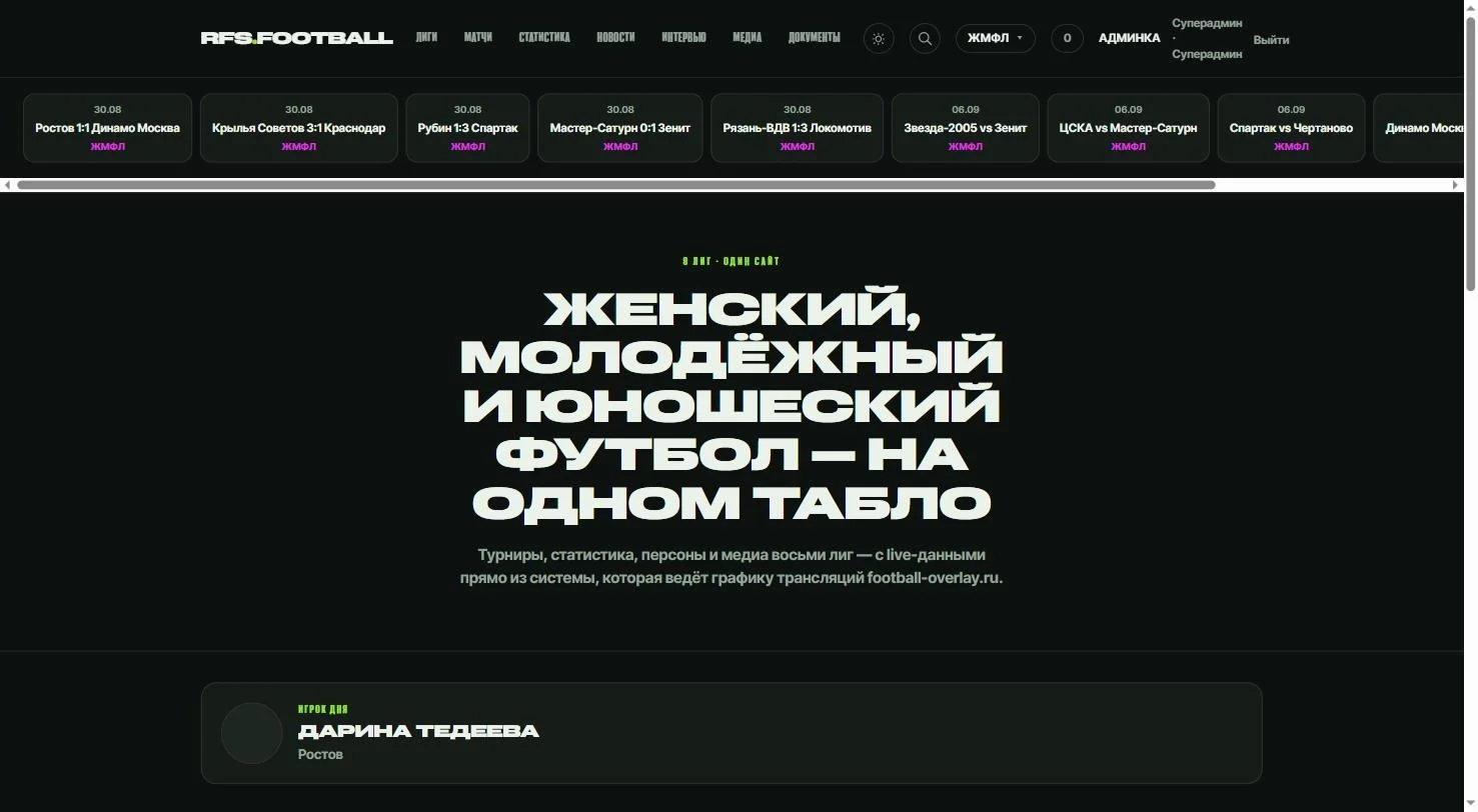 Футбол, который наконец видно